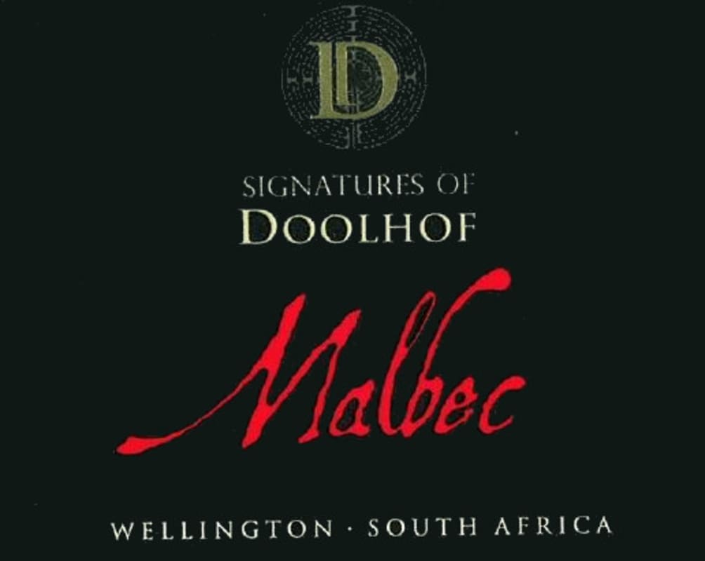 Doolhof Wine Estate Signature Malbec 2011 Front Label