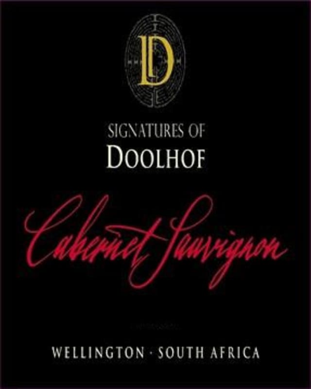 Doolhof Wine Estate Signature Cabernet Sauvignon 2007 Front Label