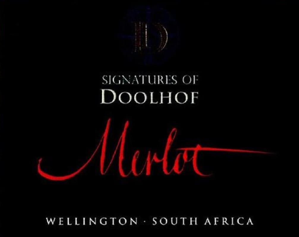 Doolhof Wine Estate Signature Merlot 2011 Front Label