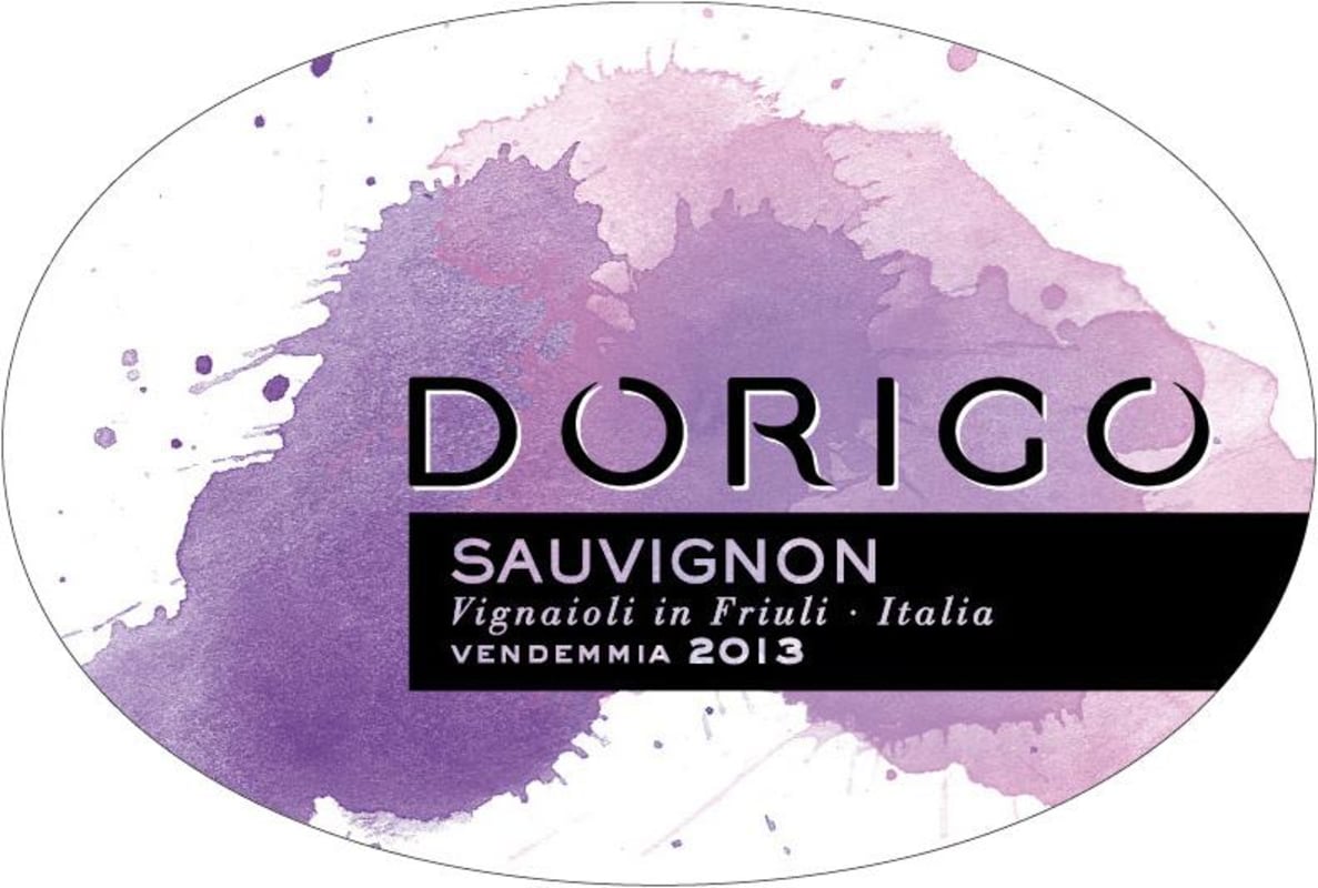 Dorigo Colli Orientali del Friuli Sauvignon 2013 Front Label