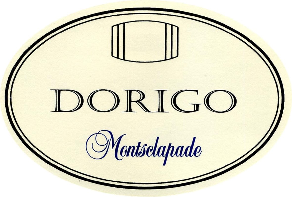 Dorigo Colli Orientali del Friuli Montsclapade 2007 Front Label