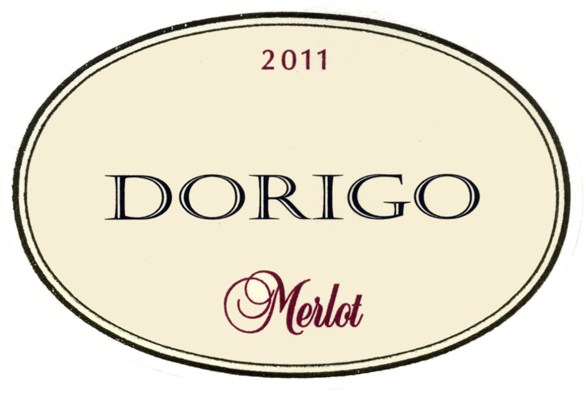 Dorigo Colli Orientali del Friuli Merlot 2011 Front Label