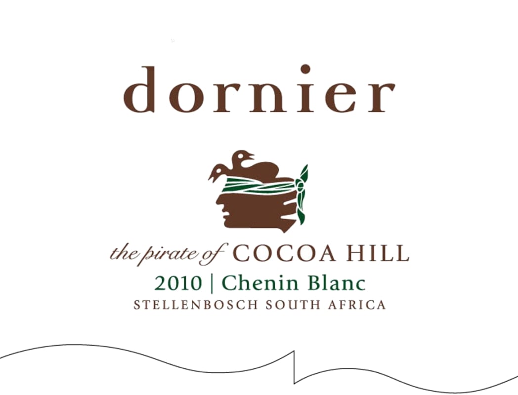 Dornier The Pirate of Cocoa Hill Chenin Blanc 2010 Front Label