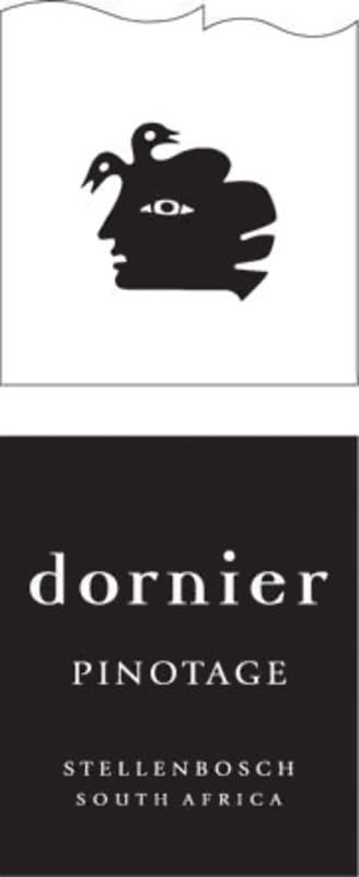 Dornier Pinotage 2012 Front Label