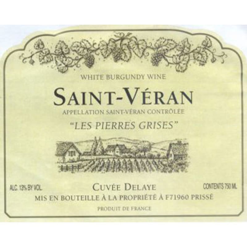 Les Pierres Grises St. Veran Les Pierres Grises 2015 Front Label