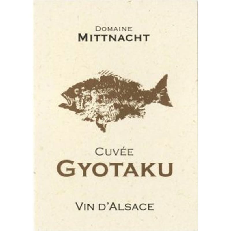 Domaine Mittnacht Freres Gyotaku 2014 Front Label