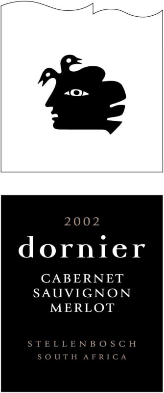 Dornier Cabernet Sauvignon Merlot 2002 Front Label