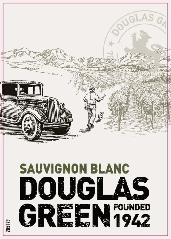 Douglas Green Sauvignon Blanc 2014 Front Label