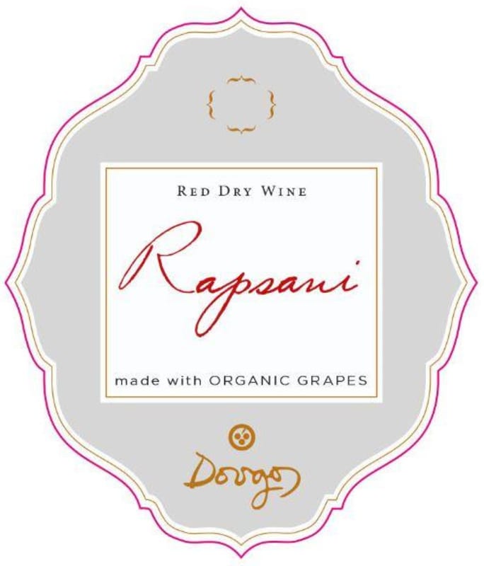 Dougos Winery Red 2012 Front Label