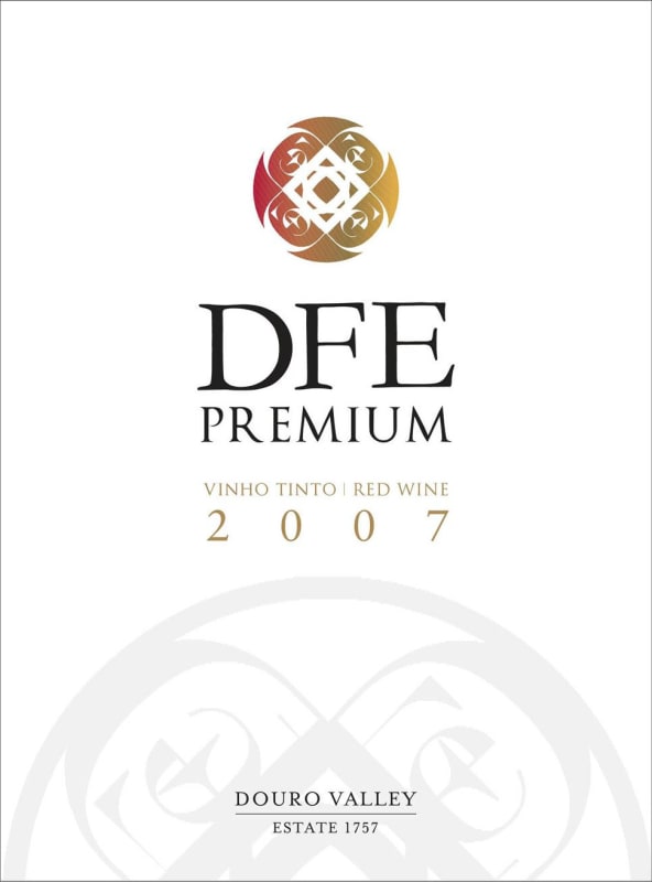 Douro Family Estates DFE Premium Tinto 2007 Front Label
