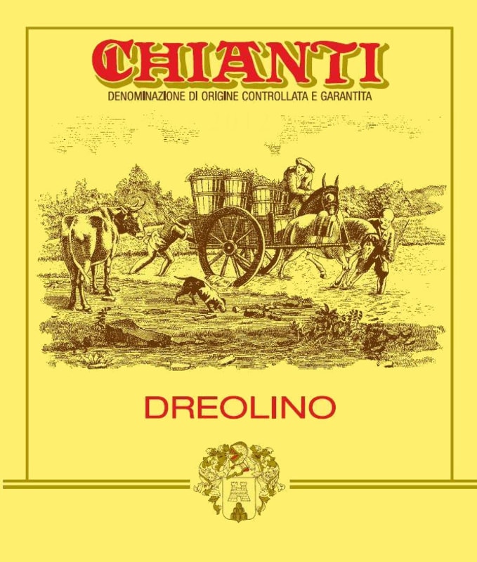 Dreolino Fattoria Petroio Chianti 2013 Front Label