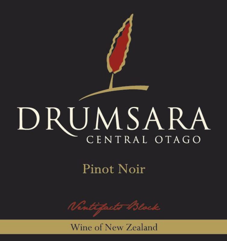 Drumsara Wines Ltd. Ventifacts Block Pinot Noir 2010 Front Label