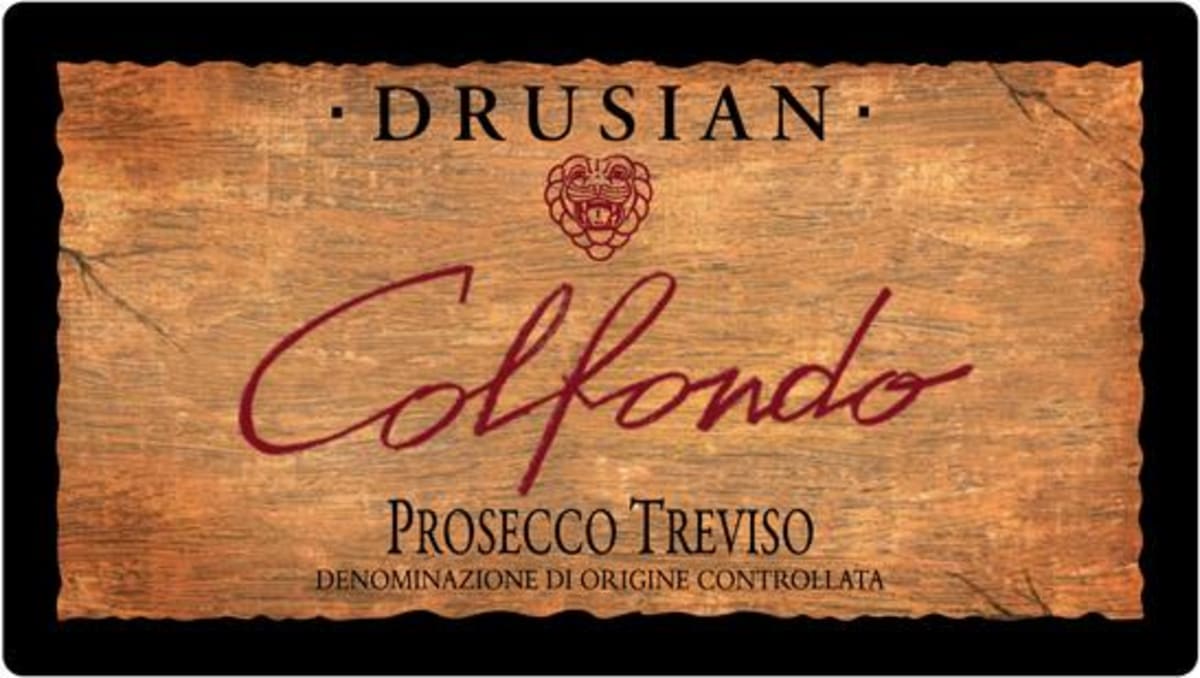 Drusian Colfondo Prosecco Treviso Front Label
