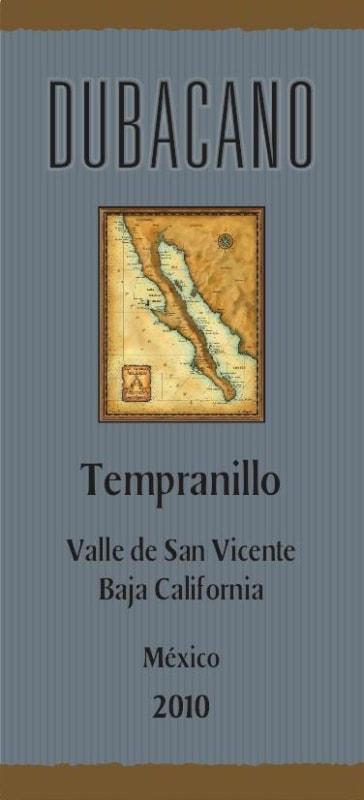 Monti Guidi del Carmine Valle de San Vicente Tempranillo 2010 Front Label