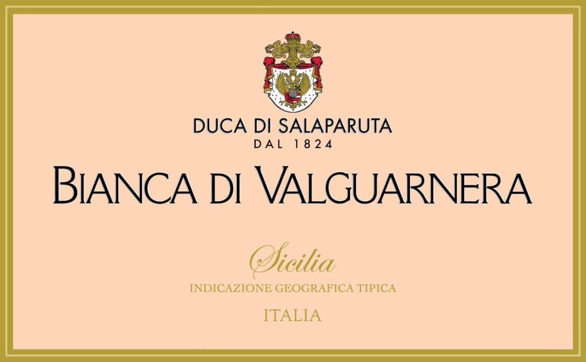 Duca Di Salaparuta Sicilia Bianca di Valguarnera Bianco 2007 Front Label
