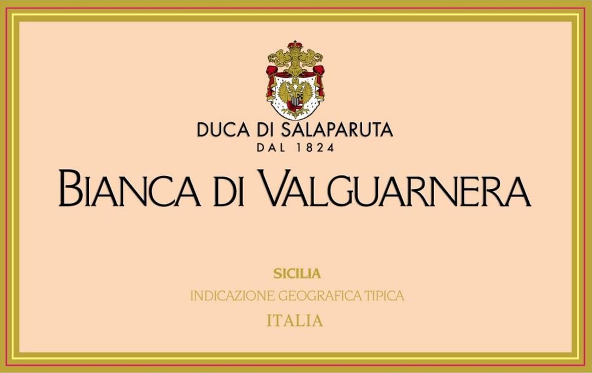Duca Di Salaparuta Sicilia Bianca di Valguarnera Bianco 2011 Front Label