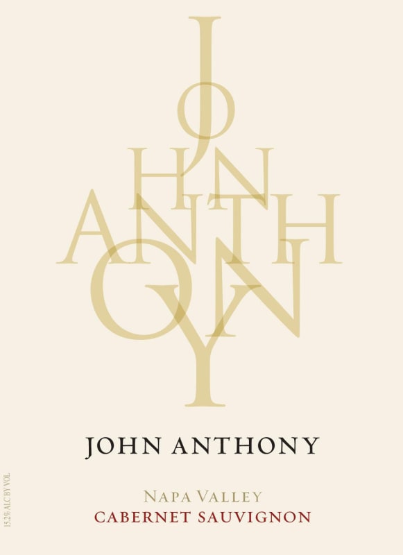 John Anthony Vineyards Napa Valley Cabernet Sauvignon 2009 Front Label