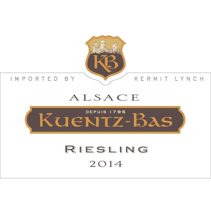 Kuentz-Bas Riesling 2014 Front Label