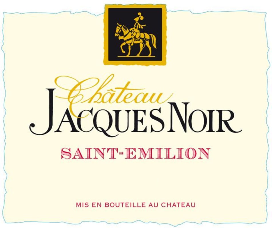 Ducourt Saint-Emilion Chateau Jacques Noir 2014 Front Label