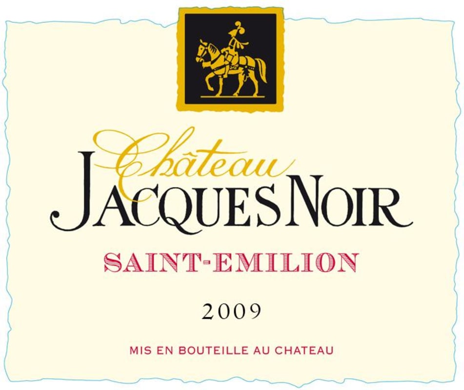 Ducourt Saint-Emilion Chateau Jacques Noir 2009 Front Label