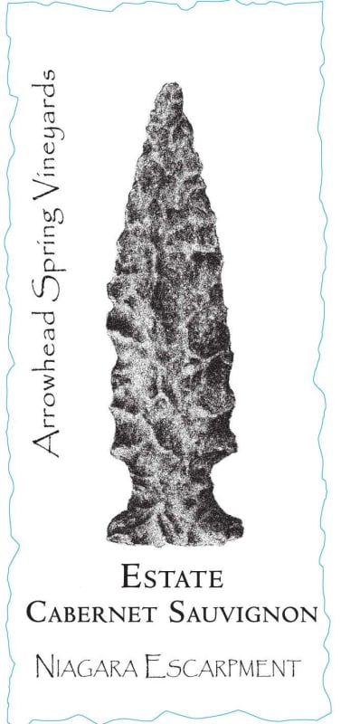 Arrowhead Spring Vineyards Estate Cabernet Sauvignon 2013 Front Label