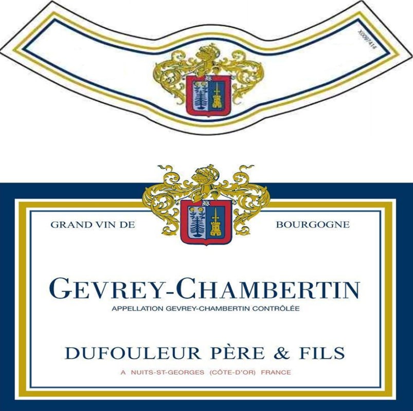 Dufouleur Pere & Fils Gevrey-Chambertin 2011 Front Label