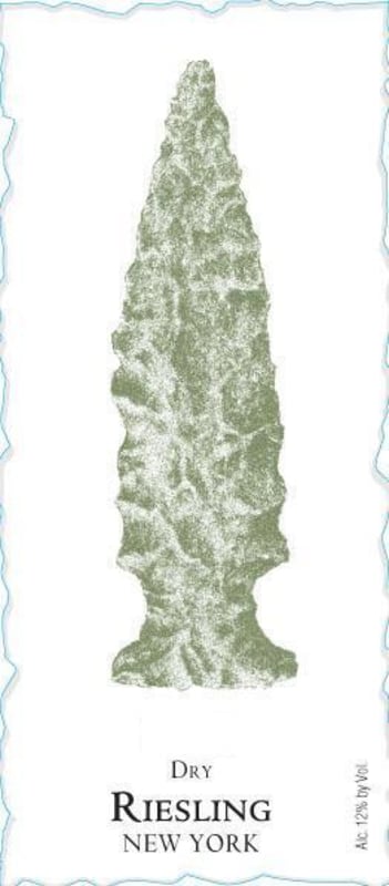 Arrowhead Spring Vineyards Dry Riesling 2012 Front Label