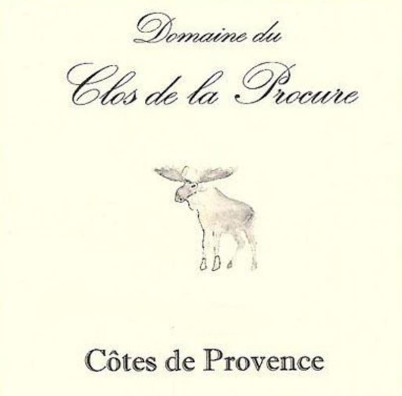 Dupere Barrera Domaine du Clos la Procure Rouge 2011 Front Label