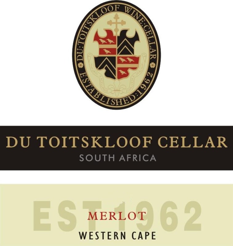 DuToitskloof Wines Merlot 2014 Front Label