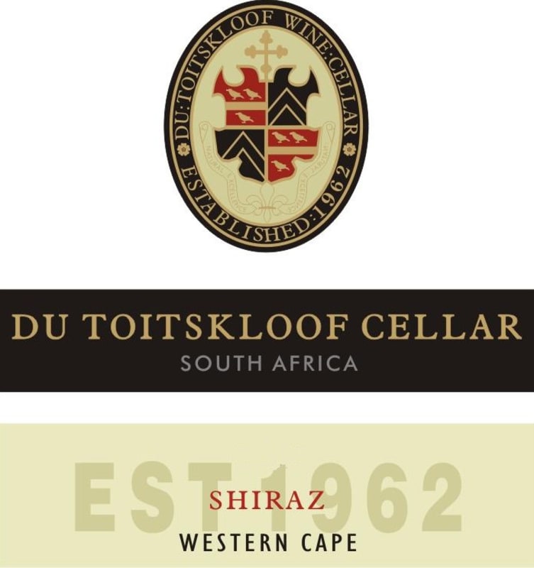 DuToitskloof Wines Shiraz 2010 Front Label