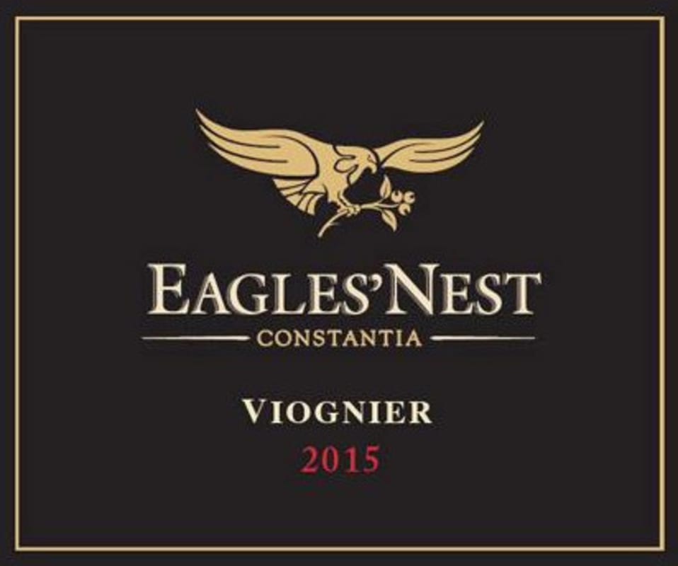 Eagles' Nest Viognier 2015 Front Label