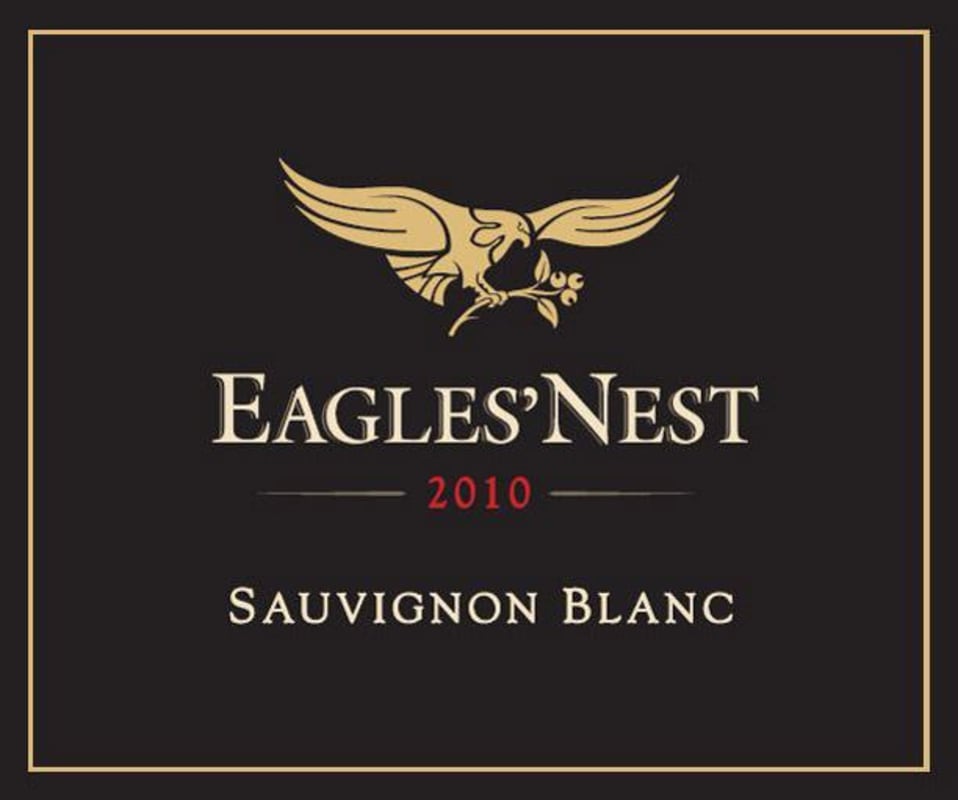 Eagles' Nest Sauvignon Blanc 2010 Front Label