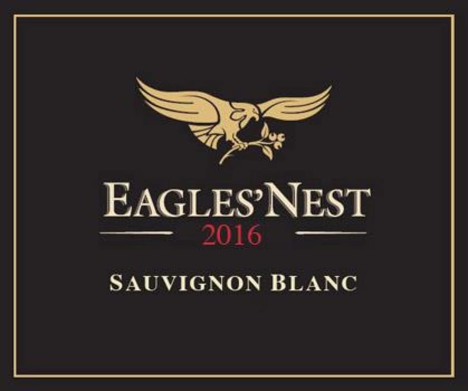 Eagles' Nest Sauvignon Blanc 2016 Front Label