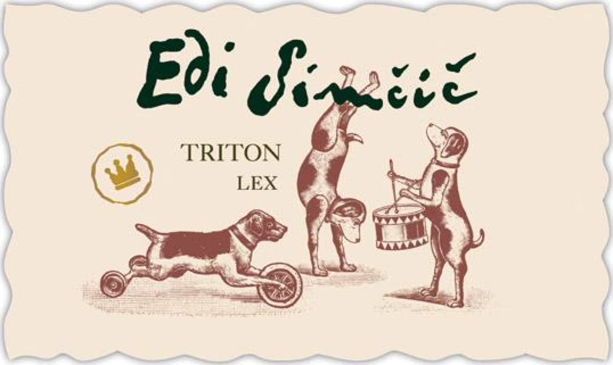 Edi Simcic Triton Lex 2009 Front Label