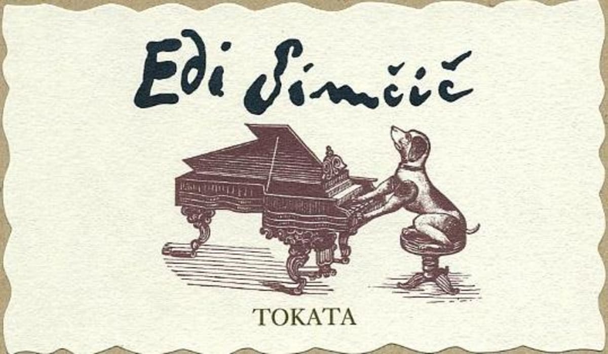 Edi Simcic Tokata 2004 Front Label