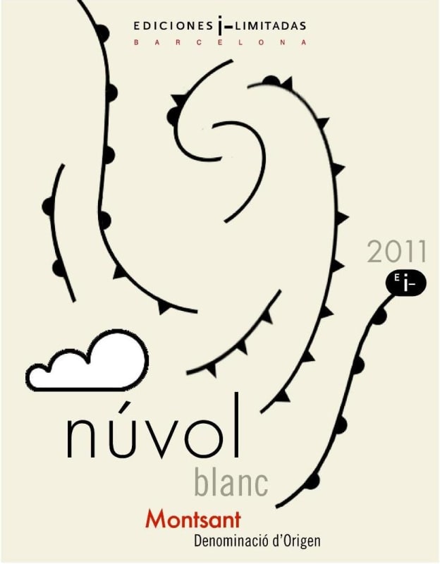 Ediciones I-Limitadas Nuvol Blanc 2011 Front Label
