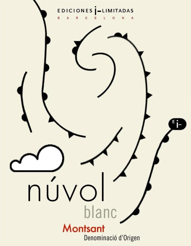 Ediciones I-Limitadas Nuvol Blanc 2015 Front Label
