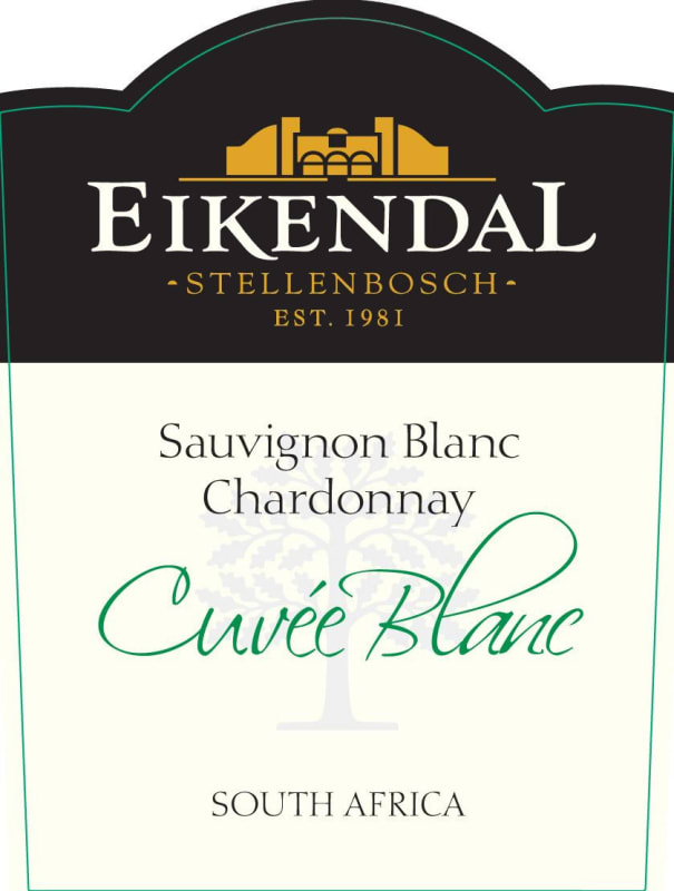 Eikendal Cuvee Blanc 2015 Front Label