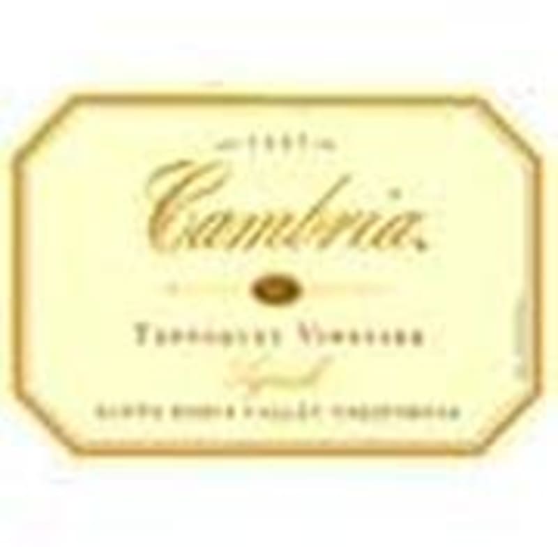 Cambria Tepusquet Vineyard Syrah 1997 Front Label
