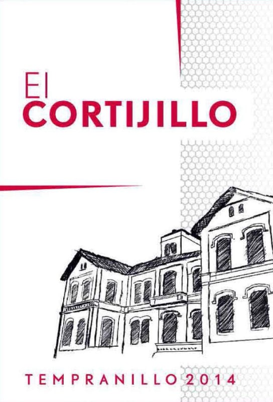 El Cortijillo Tempranillo 2014 Front Label
