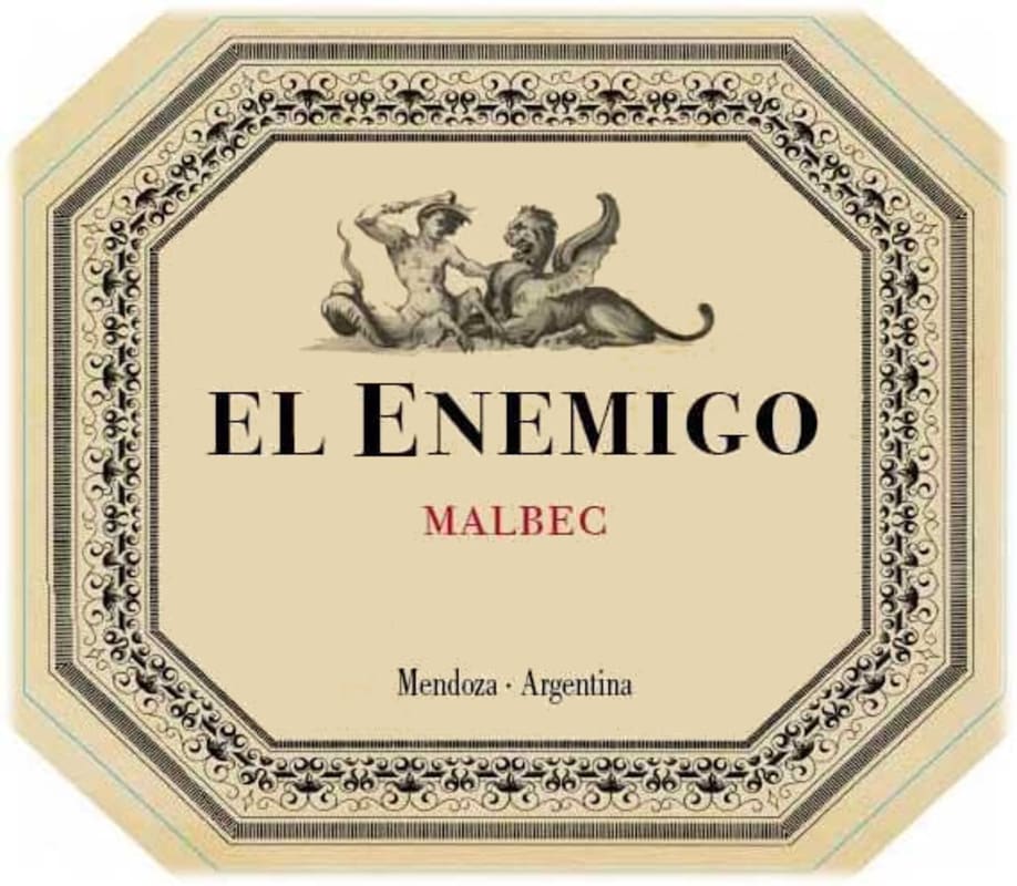 El Enemigo El Enemigo Malbec 2011 Front Label