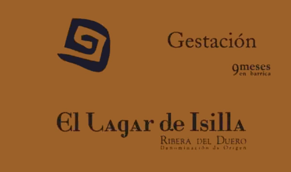 El Lagar de Isilla 9 Meses en Barrica Gestacion 2014 Front Label
