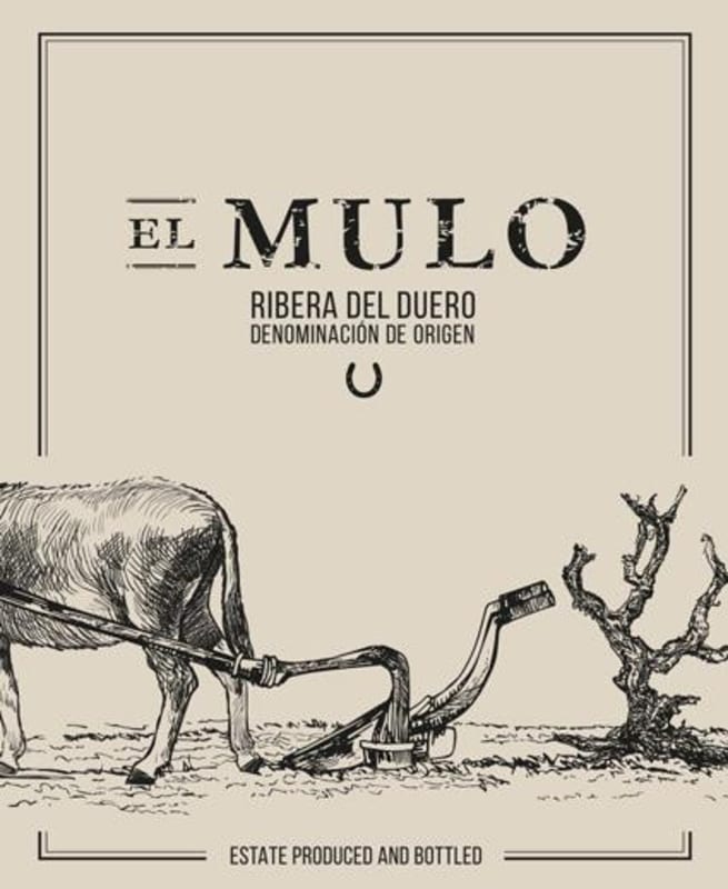 El Mulo Ribera del Duero 2013 Front Label