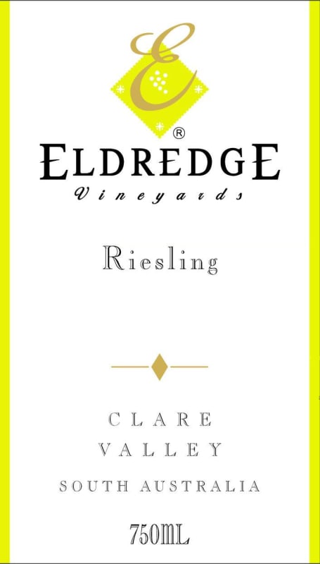 Eldredge Vineyards Riesling 2013 Front Label