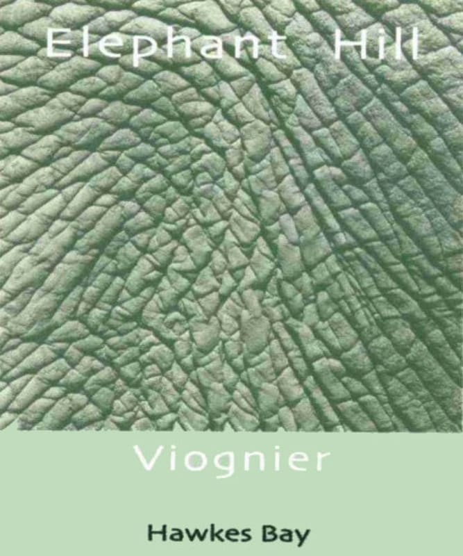 Elephant Hill Viognier 2009 Front Label