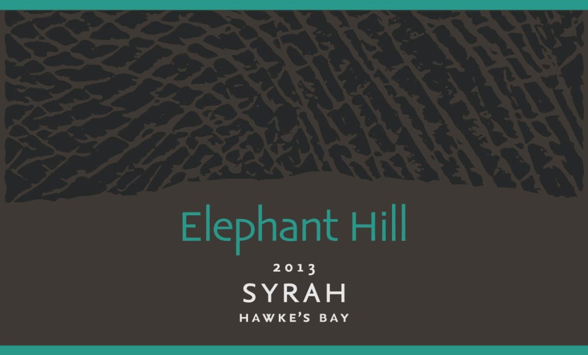 Elephant Hill Syrah 2013 Front Label