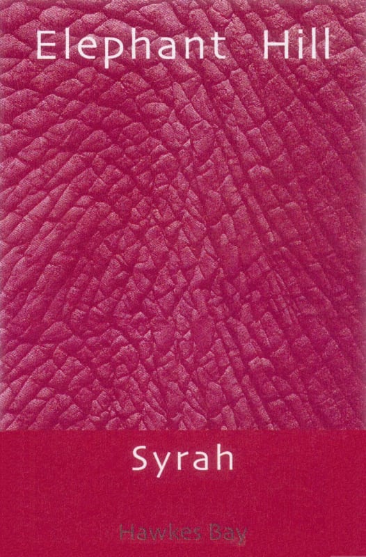 Elephant Hill Syrah 2012 Front Label