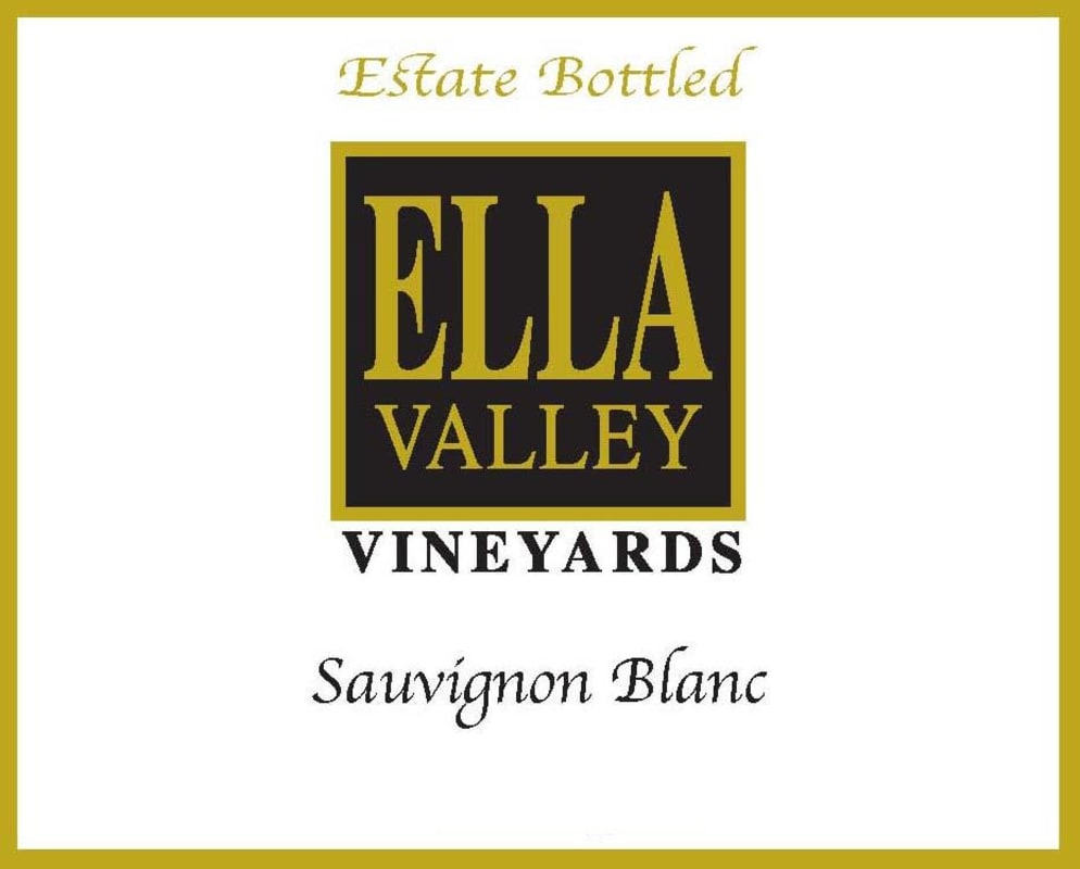 Ella Valley Judean Hills Vineyards Sauvignon Blanc 2014 Front Label