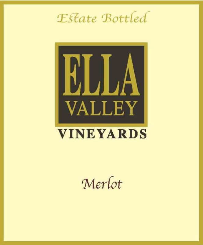 Ella Valley Judean Hills Vineyards Merlot 2010 Front Label