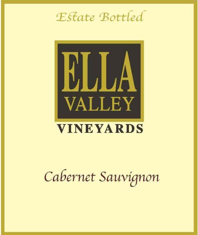Ella Valley Cabernet Sauvignon 2012 Front Label